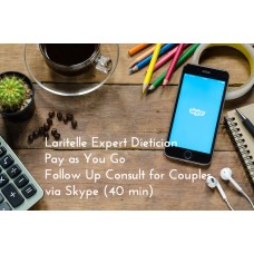 Laritelle Expert Dietician Pay as You Go Follow Up Consult for Couples via Skype (40 min)  