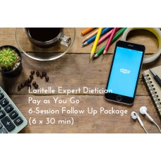 Laritelle Expert Dietician Pay as You Go 6-Session Follow Up Package (6 x 30 min)  